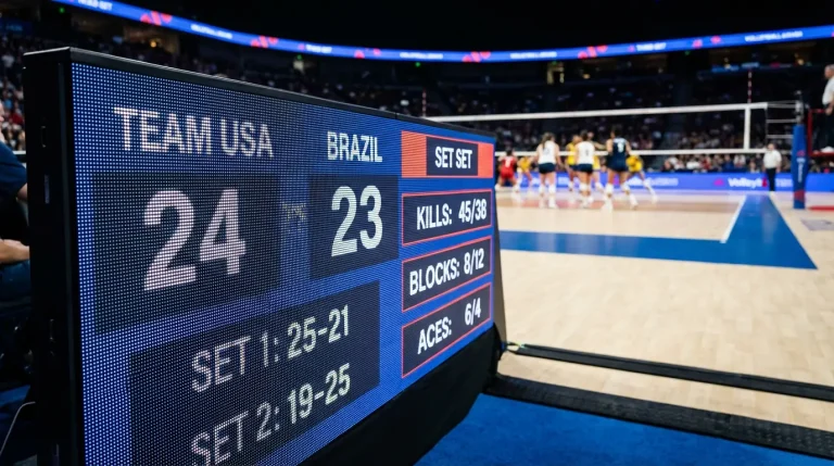Painel de odds de voleibol com cotações decimais e comparação de mercados